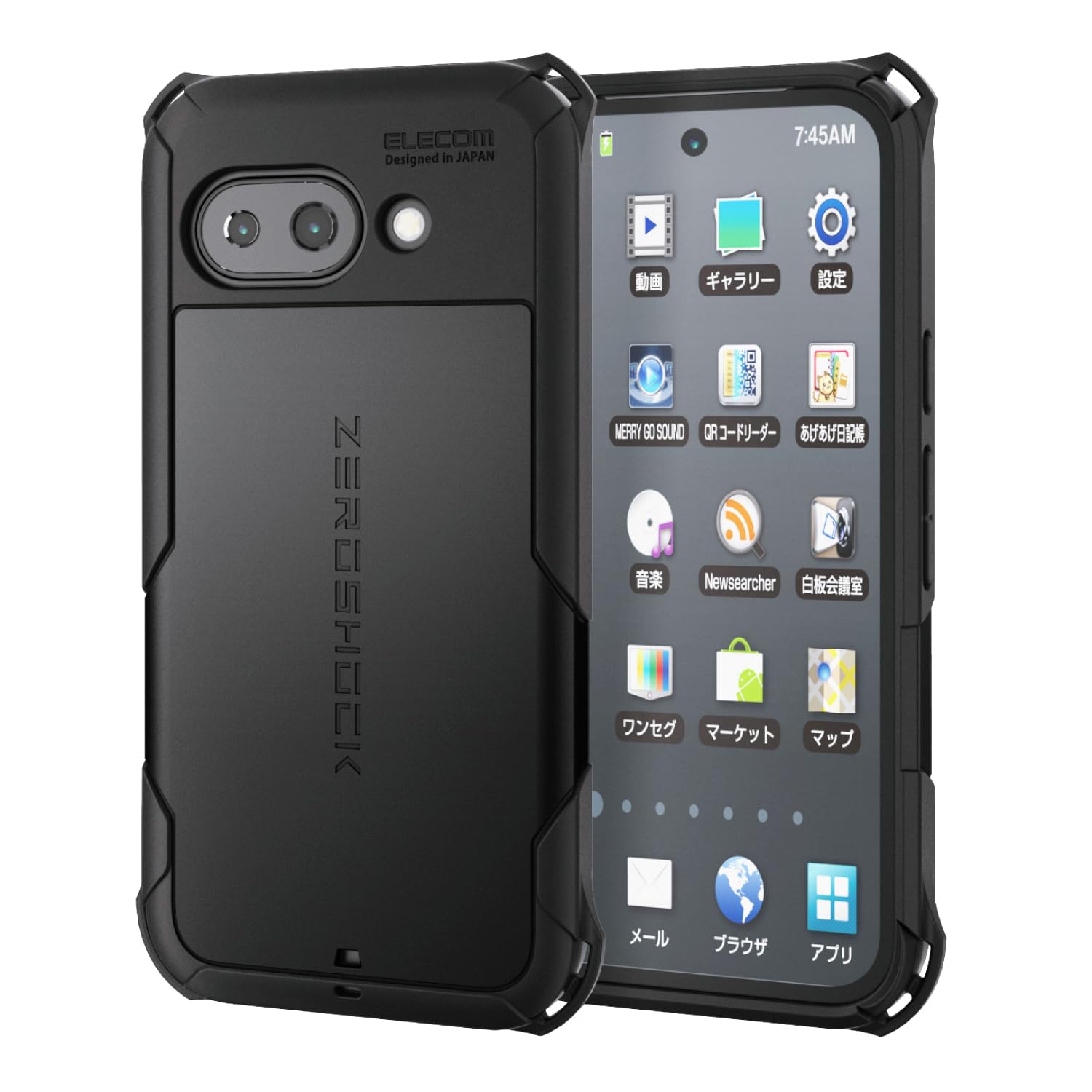 Amazon.co.jp: エレコム Google Pixel 9a ケース カバー 耐衝撃 衝撃